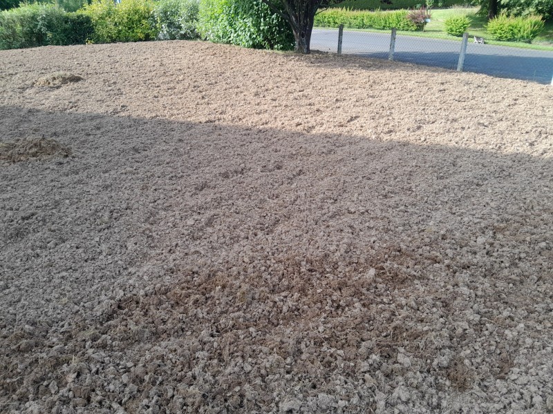 engazonnement chez un particulier a Yvetot